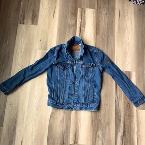 Levi’s Vintage Denim American Flag Jacket
